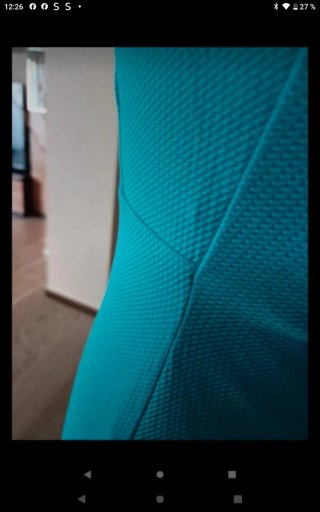 Vestido Kira Turquesa Licra