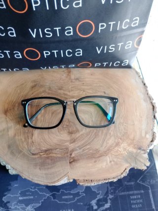 Monturas de gafas Mó negras y beige