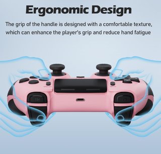 Controlador Inalámbrico Rosa para PS4