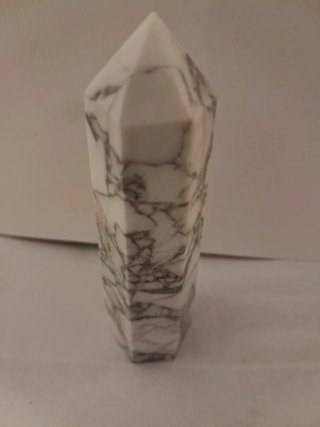 Punta de cristal pulida