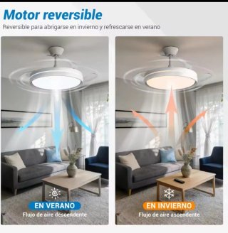 Ventilador Techo Lámpara LED "NUEVO"