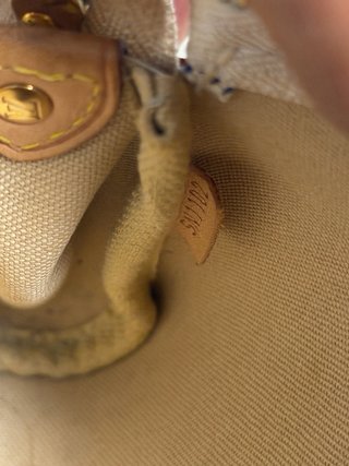 Pochette Louis Vuitton Damier Azur