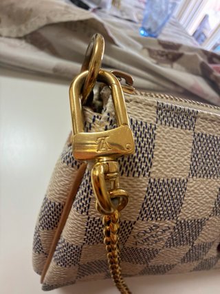Pochette Louis Vuitton Damier Azur