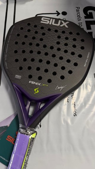Pala de pádel Siux Fénix Pro Black 2026