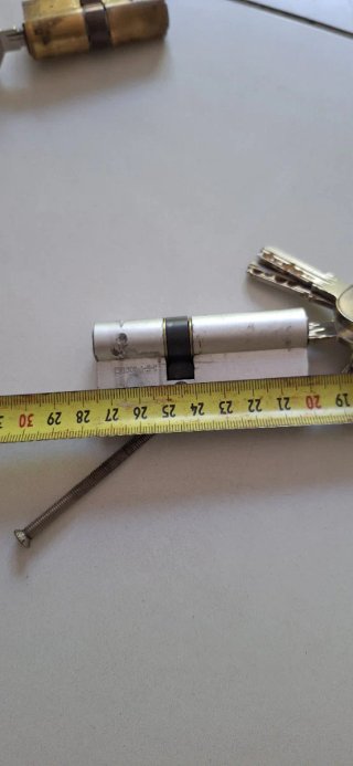 Bombín Cerradura Puerta Blindada + 5 Llaves