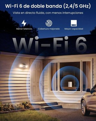 Cámara 2K WiFi 6 Reolink Solar Floodlight NUEVO