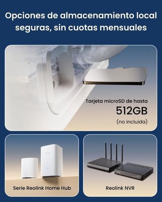 Cámara 2K WiFi 6 Reolink Solar Floodlight NUEVO