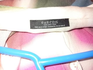 Camisa Parfois Multicolor Manga Corta