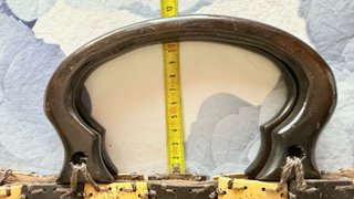 Bolso de coco hecho a mano