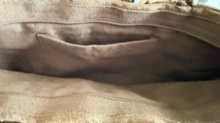 Bolso de coco hecho a mano