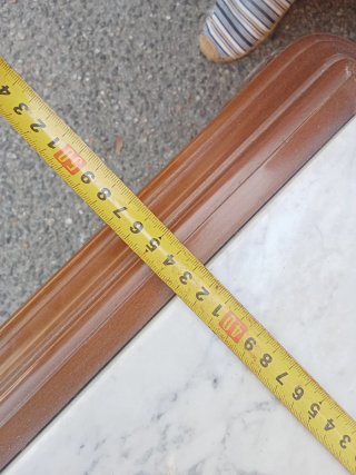 Juego de Mesas madera y mármol