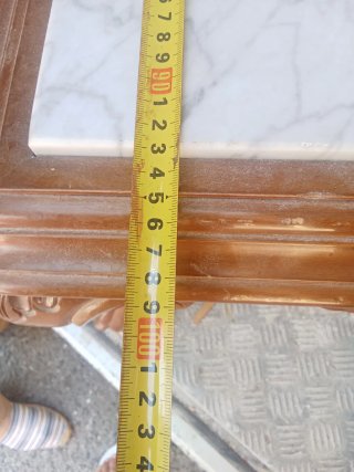 Juego de Mesas madera y mármol