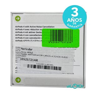 AirPods 4 Cancelación Ruido A3055