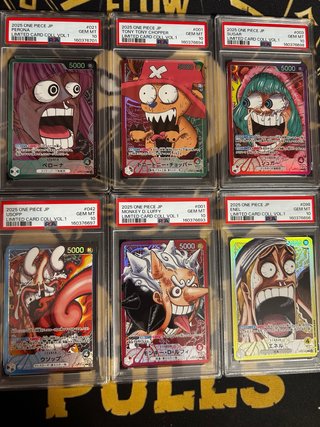 One Piece JP Cartas PSA 10 Colección