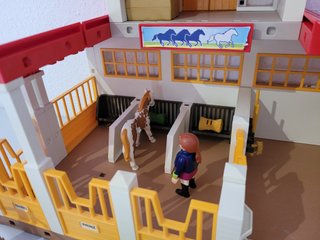 Cuadra de Caballos de Playmobil
