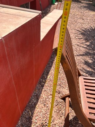Sillas de madera plegables para terraza