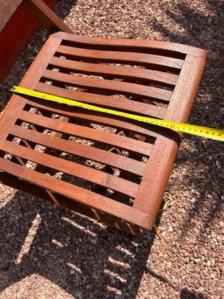 Sillas de madera plegables para terraza