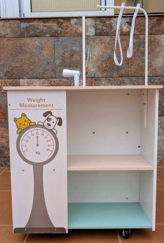 Centro veterinario de juguete