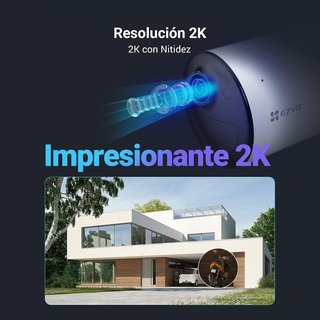 Cámara vigilancia exterior EZVIZ CB3 4G NUEVO