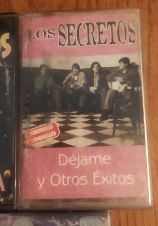 Cajas de cintas de cassette con caratulas original