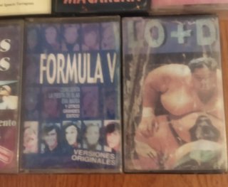 Cajas de cintas de cassette con caratulas original