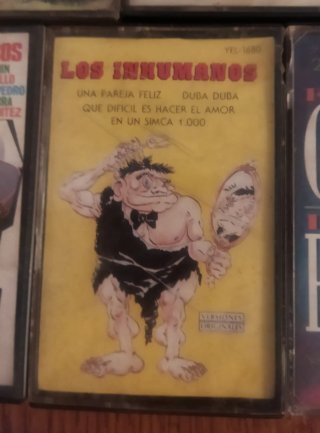 Cajas de cintas de cassette con caratulas original