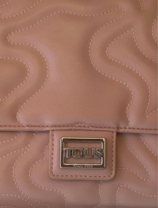 Bolso Tous Rosa Acolchado