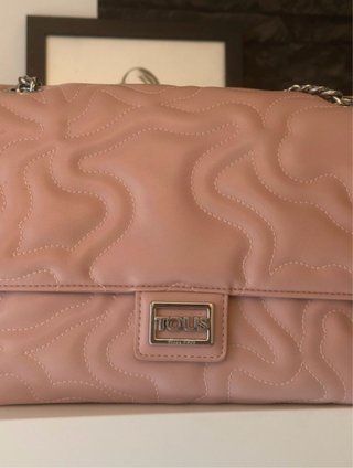 Bolso Tous Rosa Acolchado
