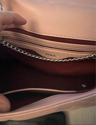 Bolso Tous Rosa Acolchado