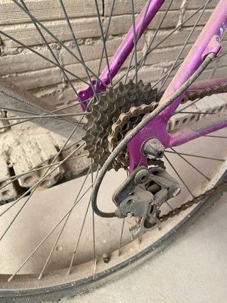 Bicicleta Morada Crown