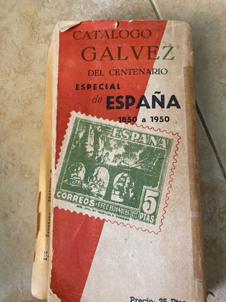 Catalogo Galvez  Especial de España 1850 -1950