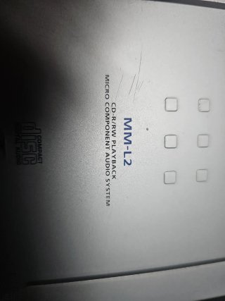 Mini cadena Samsung CD/CD-RW