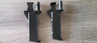 J-Cups e Barre di Sicurezza per Rack 50mm x 50mm