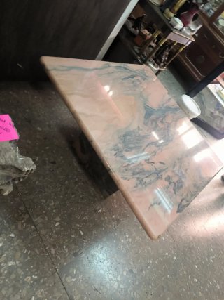 Mesa de centro de mármol portugués