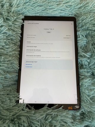 Samsung Galaxy Tab A - Funciona-Pantalla Rota