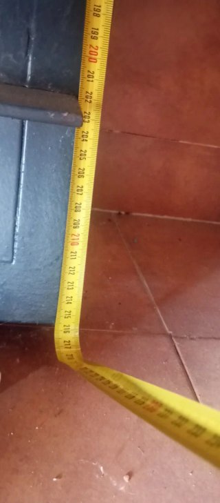 Puerta de hierro forjado doble
