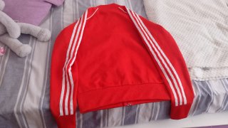 Chaqueta Adidas Niña Roja