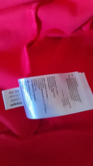 Chaqueta Adidas Niña Roja
