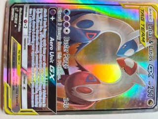 Carta Pokémon Latias & Latios GX 170/181 Full art