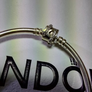 Pulsera Rígida Pandora Estrella Fugaz