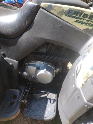 Quad Loncin 250cc Negro/Gris
