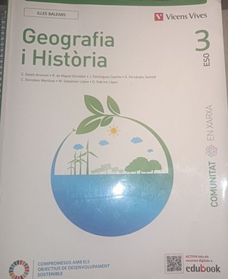 GEOGRAFIA I HISTORIA 3 eso (catalan) illes balear