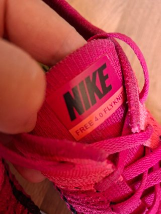 Zapatillas Nike Free Flyknit 4.0 color fucsia
