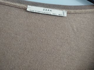 Camiseta Zara manga corta l