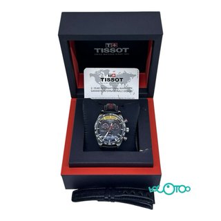 Tissot PRS 516 T100417A Cronógrafo Negro/Rojo