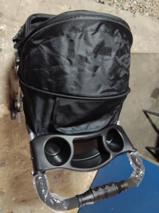 Carrito para mascotas VEVOR negro