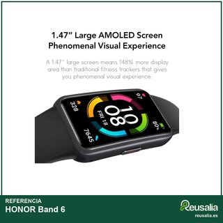 HONOR Band 6 Smartband pantalla AMOLED color
