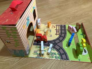 Maleta Granja Madera Juguete Infantil