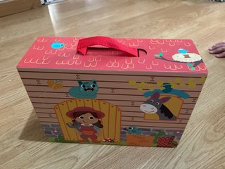 Maleta Granja Madera Juguete Infantil