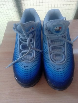 Deportivos Nike Talla 37.5 Azul/Gris